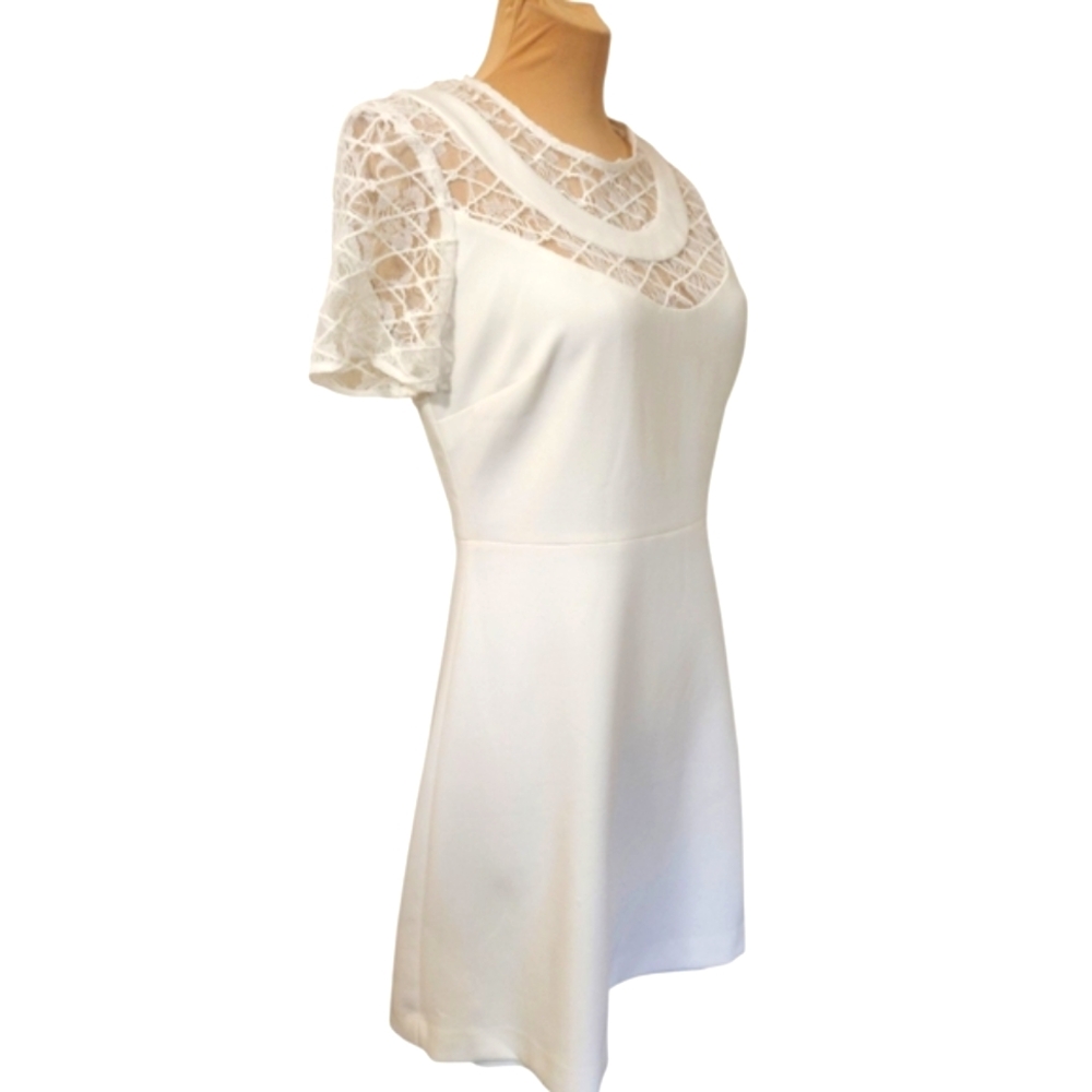SANDRO PARIS Short Sleeve A-line Cocktail Dress - Size M - Picture 5 of 14